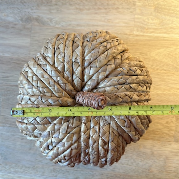 NEWThreshold Rattan Pumkin decor Woven Target - Picture 7 of 9